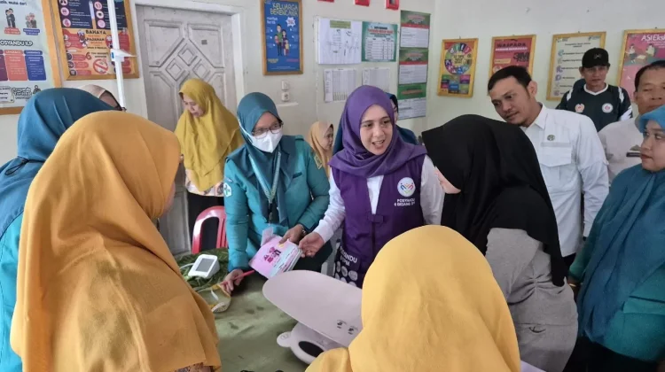 Hari Posyandu Nasional, Ketua TP PKK Sinjai Tinjau Layanan Primer