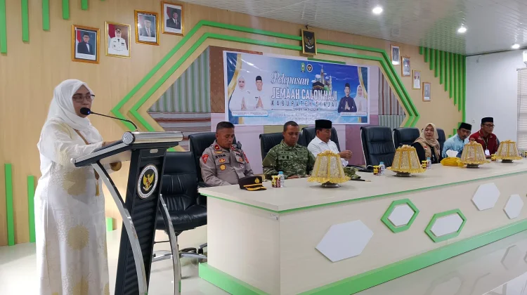 Bupati Sinjai Lepas 44 Jemaah Haji, Tekankan Kebersamaan dan Kesiapan Ibadah