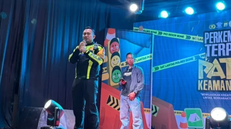 Kasat Lantas Bone Edukasi Keselamatan Peserta PKS
