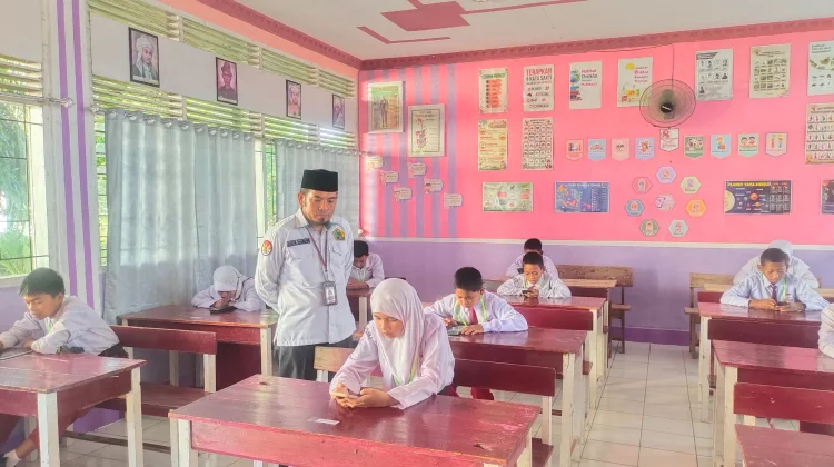 MIN 5 Bone Perdana Gelar Asesmen Madrasah Berbasis Google Form