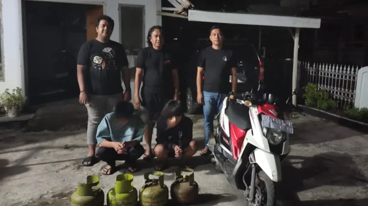 Tiga Pencuri Tabung Gas Dibekuk di Waetuo