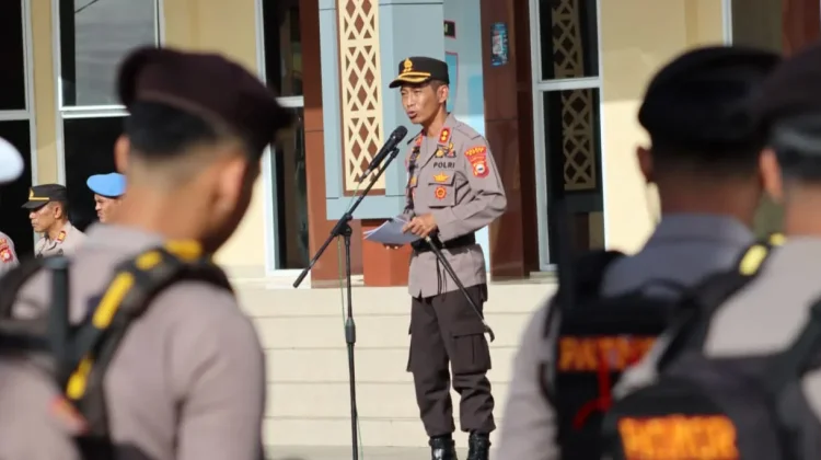 Polres Bone Tutup Latja Siswa Diktuba Polri 2026