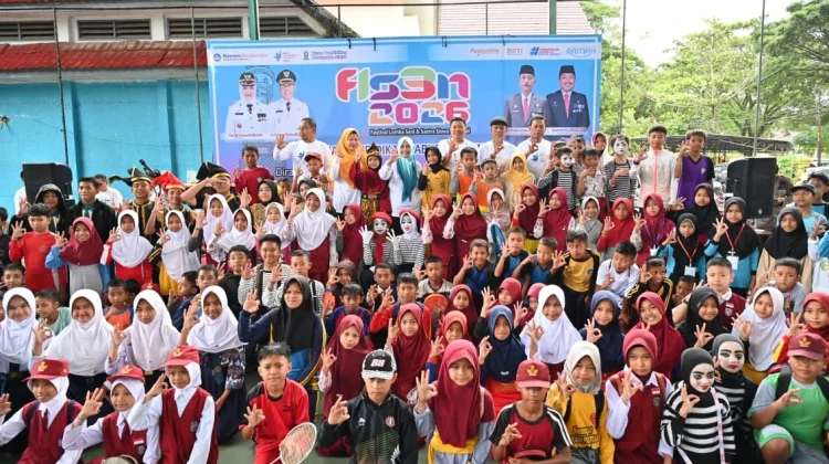 Semarak Hardiknas 2026 di Sinjai Dimeriahkan FLS3N dan O2SN