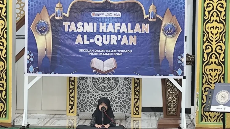 SDIT Insan Madani Bone Tanamkan Cinta Al-Qur’an Melalui Tasmi’