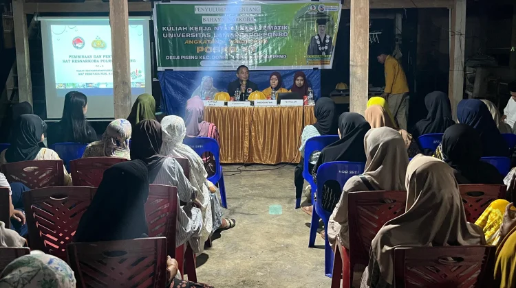 Satresnarkoba Polres Soppeng Edukasi Bahaya Narkoba