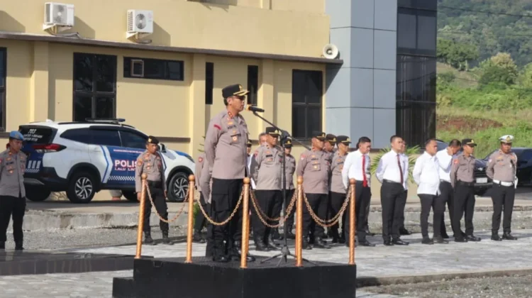 Kapolres Soppeng Apresiasi Kinerja Personel