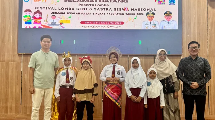 Siswa SD Inpres 12/79 Macanang Juarai Lomba Mendongeng Tingkat Kabupaten Bone