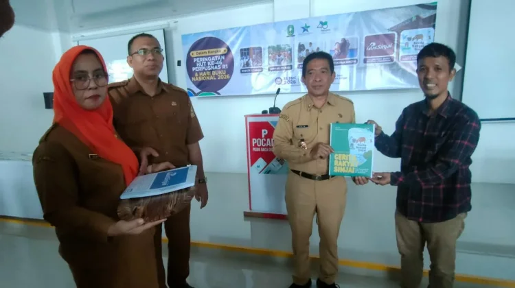 HUT Perpusnas ke-46, Dispusip Sinjai Luncurkan Dua Buku Digital
