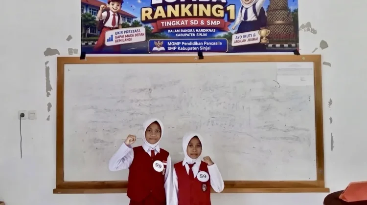 SD 84 Mangarabombang Sinjai Utus Dua Siswa Ikuti Lomba Ranking 1