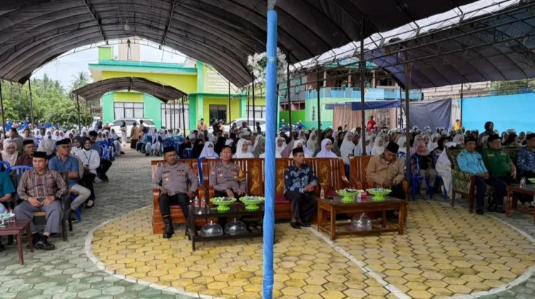 Wakapolres Hadiri Penamatan Ponpes Darusshalihin Soppeng