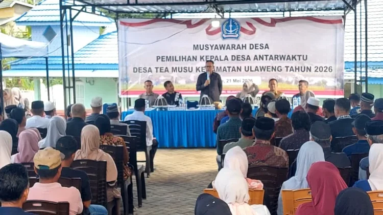 Wakil Bupati Bone Pantau Langsung Pilkades PAW Serentak