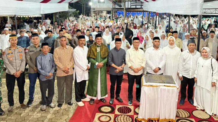 Wakapolres Soppeng Hadiri Peresmian Masjid Al A’lla Maccodong