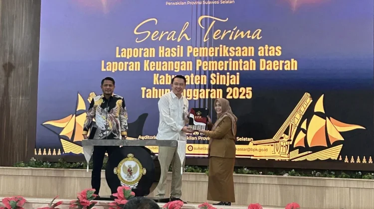 Sinjai Kembali Raih Opini WTP dari BPK 10 Kali Berturut