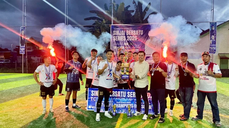 Gol Tunggal Antar Disdik Sinjai FC Juara Mini Soccer Sinjai Bersatu Series 2026