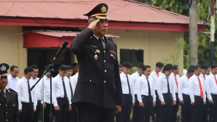 Wakapolres Bone Pimpin Upacara Hari Lahir Pancasila