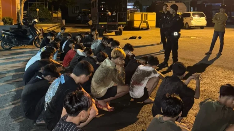 Polres Bone Gagalkan Tawuran, Amankan Puluhan Remaja