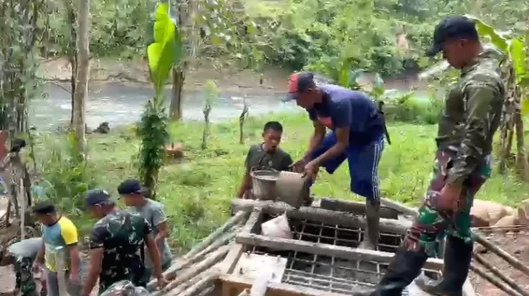 Ini Harapan Dandim Sinjai di Balik Pembangunan Jembatan Gantung Garuda Alenangka