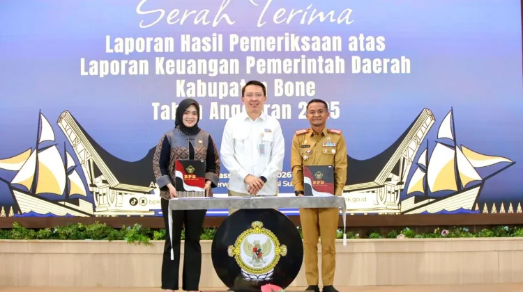 Bone Raih Opini WTP 11 Kali Berturut-turut dari BPK RI