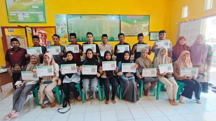 Sembilan Pasang Calon Pengantin Ikuti Bimbingan Perkawinan di KUA Dua Boccoe