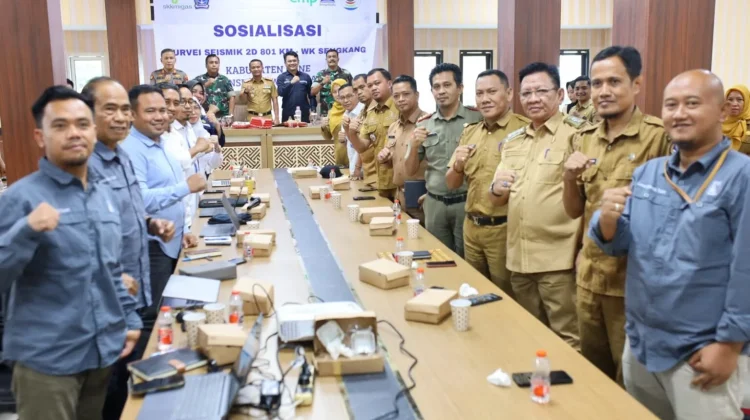 Bupati Bone Buka Sosialisasi Survei Seismik 2D Wilayah Kerja Sengkang