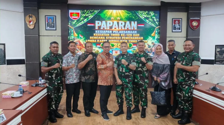 Pemkab dan Dandim Bone Paparkan Kesiapan TMMD  di Kodam XIV/Hasanuddin