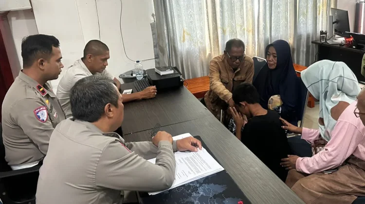 Diversi Satlantas Bone Selesaikan Kasus Laka Anak