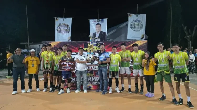 PT CAS dan TBC Girls Juarai Turnamen Bola Voli Tanabatue Cup 2026