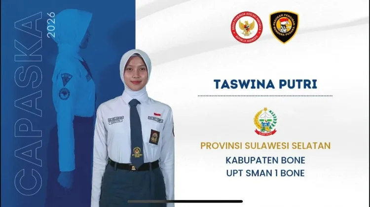 Siswi SMAN 1 Bone Bawa Nama Sulsel ke Tingkat Nasional