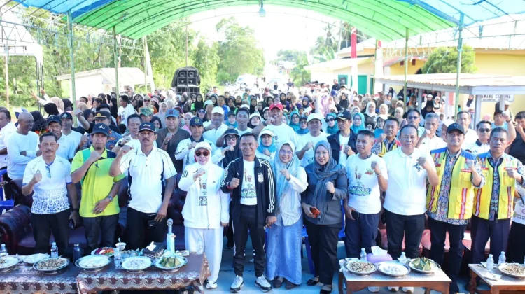 Bupati Bone Resmikan Jalan Beton Awang Cenrana–Lebongnge