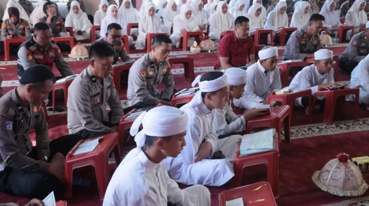 Polres Bone Gelar Pengajian Sambut Hari Bhayangkara Ke-80