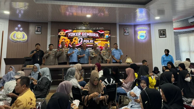 Turnamen Joker Meriahkan Hari Bhayangkara Ke-80 Polres Soppeng