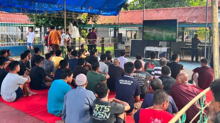 Lapas Watampone Gelar Nobar Piala Dunia FIFA 2026