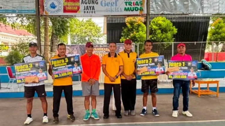 Kapolres Bone Tutup Bhayangkara Turnamen Tenis Antar Instansi Resmi