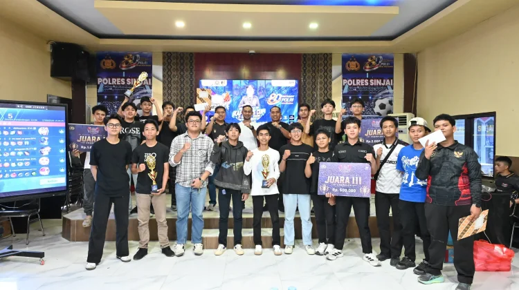 Tiga Tim Terbaik E-Sport Mobile Legends Wakili Sinjai ke Polda Sulsel