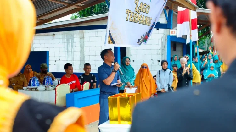 Bupati Bone Resmikan Wisata Kuliner Lago Termanis Desa Lateko