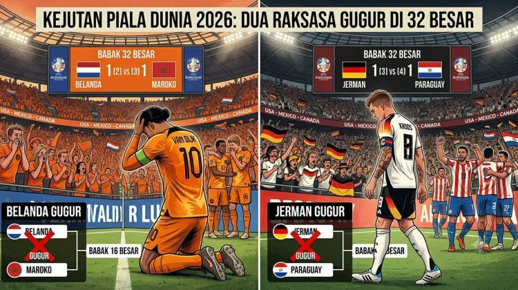 Dua Raksasa Eropa Jerman dan Belanda Tersingkir, Piala Dunia 2026 Penuh Kejutan