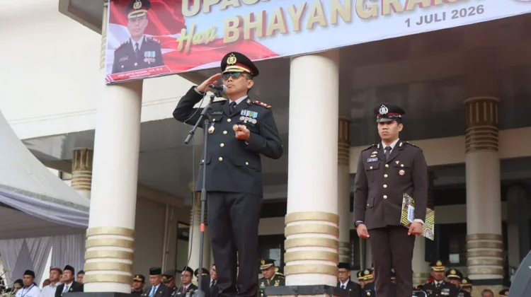 Polres Soppeng Teguhkan Komitmen Pengabdian pada Hari Bhayangkara Ke-80