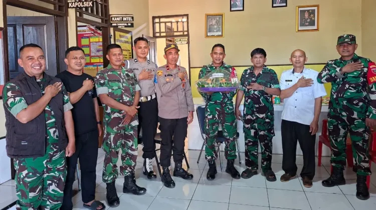 Koramil Bengo Rayakan Hari Bhayangkara Bersama Polsek