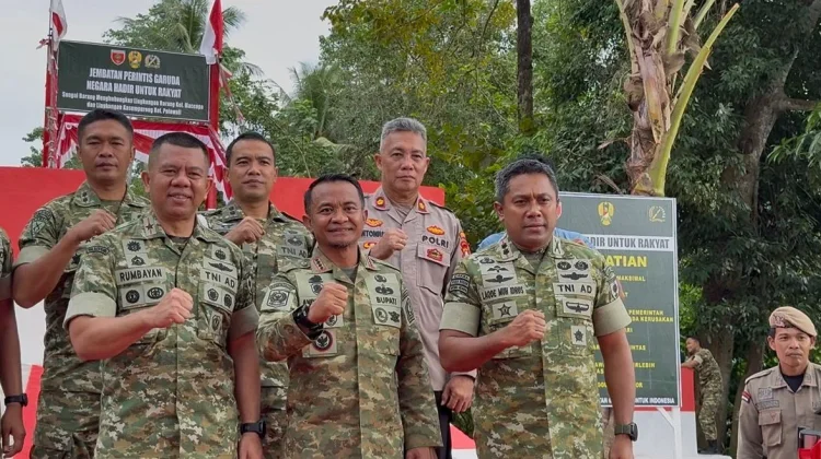 Pemkab Bone dan TNI Resmikan Jembatan Perintis Garuda, Akses Warga Awangpone