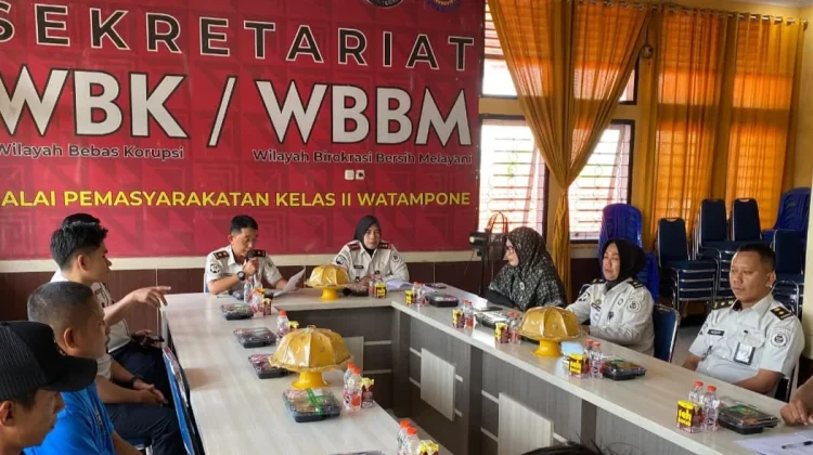 Lapas Watampone Dukung Evaluasi Kinerja Pelayanan Publik