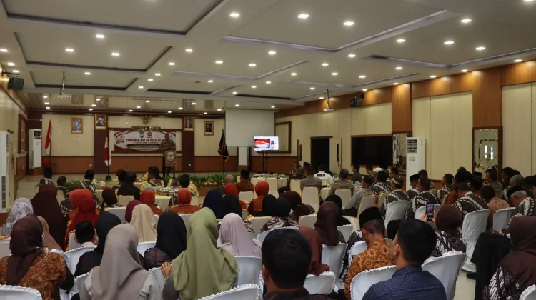 Wakapolres Bone Hadiri Syukuran HUT PP Polri ke-XXVII