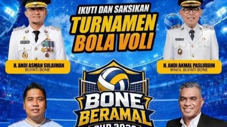 Turnamen Bola Voli BerAmal Cup 2026 Siap Digelar di Kabupaten Bone