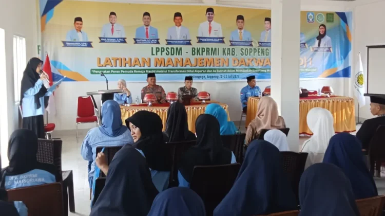 Polres Soppeng Dukung Lahirnya Dai Muda Berkarakter Melalui Pelatihan Dakwah