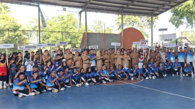 Buka Popkab 2026, Bupati Bone Tekankan Sportivitas dan Integritas