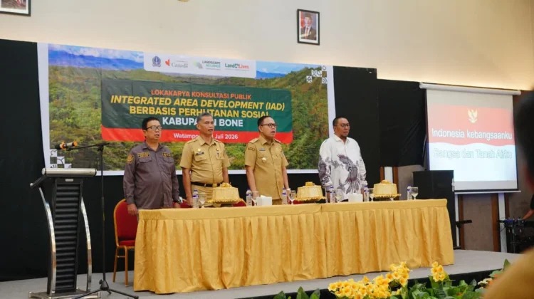 Pemkab Bone Susun Masterplan IAD untuk Kelola Bentang Lahan Berkelanjutan