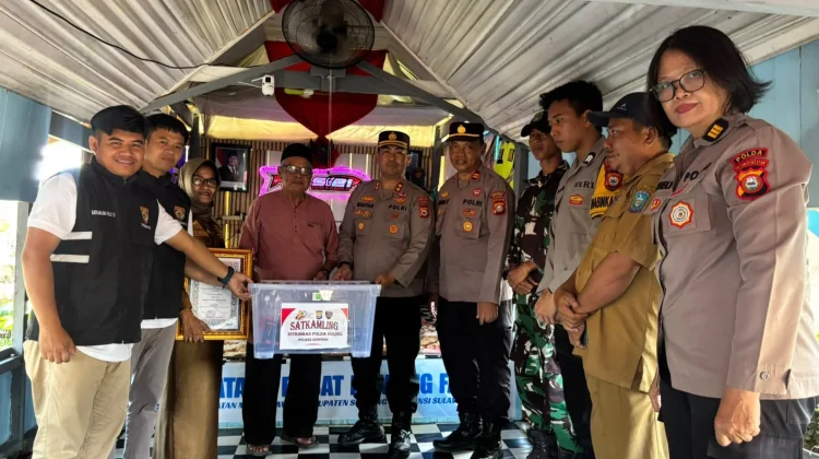 Satkamling Fals 21 Panincong Raih Penghargaan Kapolda Sulsel