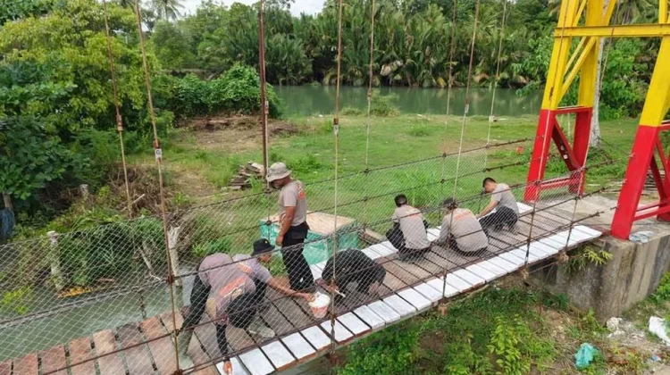 Rehabilitasi Jembatan Kading Capai 85 Persen, Masuki Tahap Finishing
