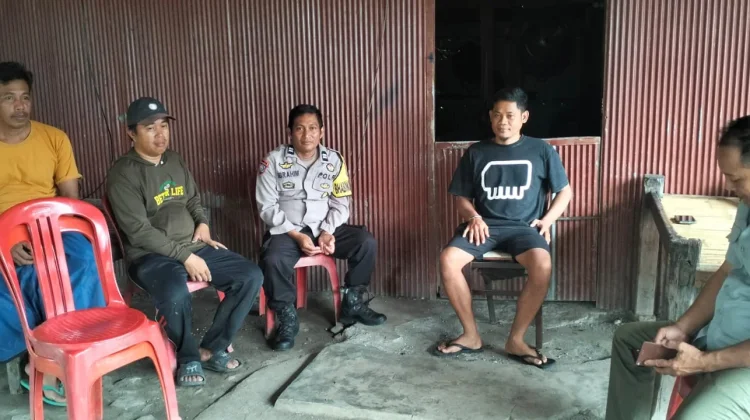 Bhabinkamtibmas Soppeng Perkuat Sinergi Bersama Kelompok Tani Seppae