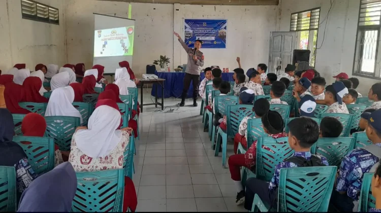 Polsek Sibulue Edukasi Pelajar Bahaya Narkoba dan Media Sosial