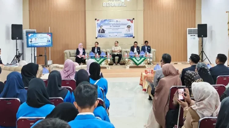Wabup Bone Lepas Mahasiswa Magang Internasional Taiwan